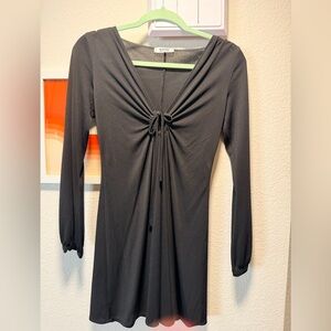 Moschino Black Long Sleeve Dress